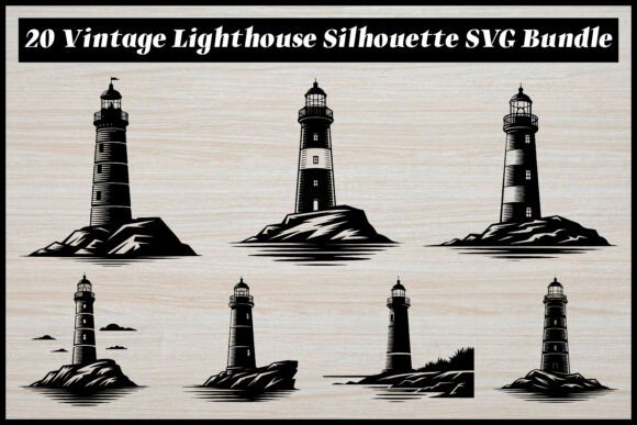 Download 20 Vintage Lighthouse SVG Bundle - Lighthouse svg Collection