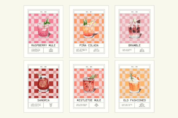 Download Cocktail Printable Wall Art Kitchen Bar - Premium Resources