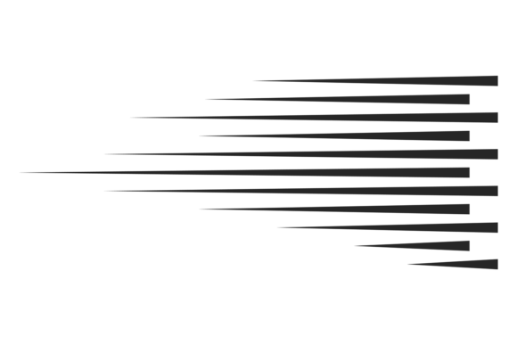 Download Comic Speed Lines. Motion Burst Black El - Black Collection