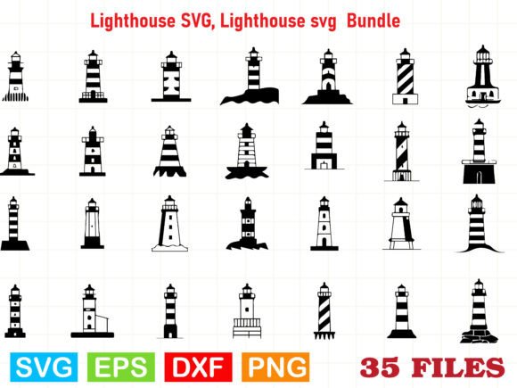 Download Lighthouse SVG, Lighthouse Svg Bundle - Lighthouse svg Collection